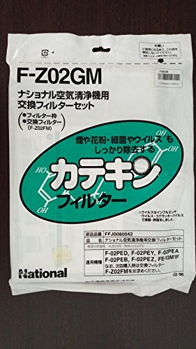 パナソニック  空気清浄機フィルター フィルター枠・交換フィルターセット F-Z02GM